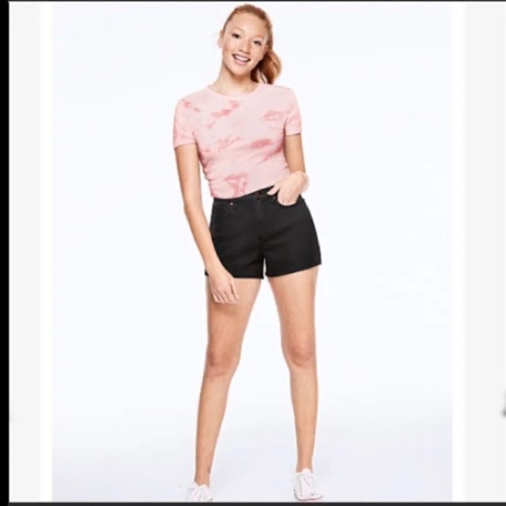Victoria’s Secret Pink high waist cutoff shorts